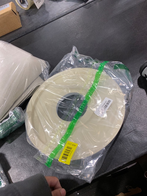 View 2 of 12 3/8"OD x 4"ID x 1 1/8"P Classic Ceiling Medallion (Fits Canopies up to 7 1/4")