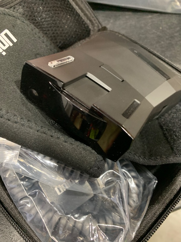 Photo 1 of Uniden R8W (New Model) Extreme Long Range Laser/Radar Detector, 360° Awareness, Directional Arrows, Wi-Fi, Bluetooth, GPS, Real-Time Voice Alerts, Red Light & Speed Camera Alerts, R/TACH App