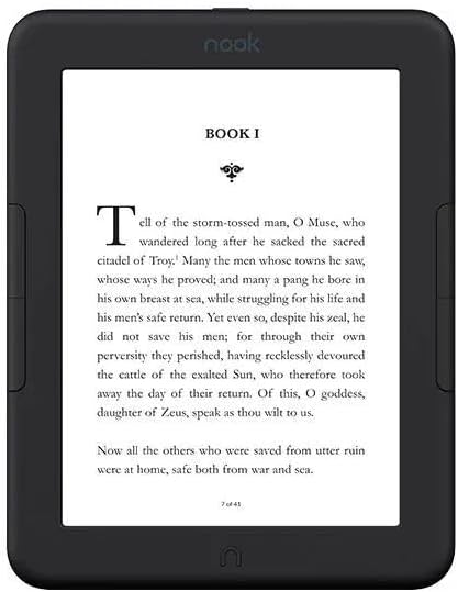 Photo 1 of Nook Barnes & Noble Nook Glowlight 4e eReader 6-inch Touchscreen 8GB Black (Renewed)
