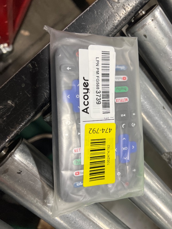 Photo 1 of (Pack of 2) Replacement Remote Control Only for Roku TV, Compatible for TCL Roku/Hisense Roku/Onn Roku/Sharp Roku/Element Roku/Westinghouse Roku/Philips Roku Smart TVs (Not for Roku Stick and Box)