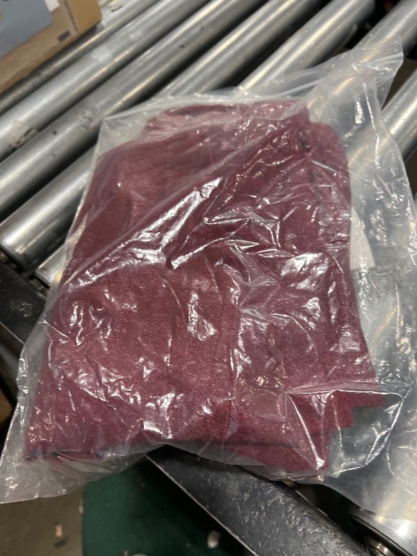 Photo 1 of  Hanging Valance Red Ceremony Arbor Reception Backdrop