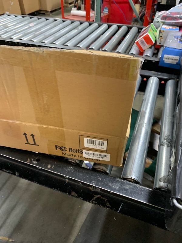 Photo 1 of 10X Rectangle Magnifying Glass with Light and Stand, 24" Flexible Gooseneck 3-in-1 Floor Lamp, 5 Color Modes Stepless Dimmable, LED Lighted Hands Free Magnifier for Reading Crafts Painting Close Work