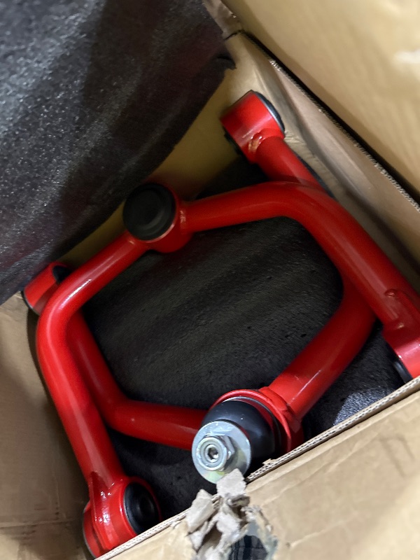 Photo 1 of 1-4" Lift Front Upper Control Arms Compatible with for Lifted Grand Cherokee (WK) & Jeep Commander (XK) 2005-2010, 1-4" Lift Adjustable Front Control Arms Tubular Steel w/Ball Joints?Black?