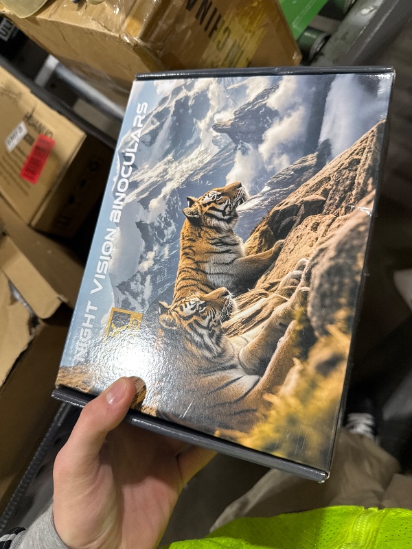 Photo 1 of HEXEUM Night Vision Goggles for Adults, 3.99" HD Screen, 10000mAh Rechargeable Night Vision Binoculars with 64GB Card for Hunting Camping Surveillance