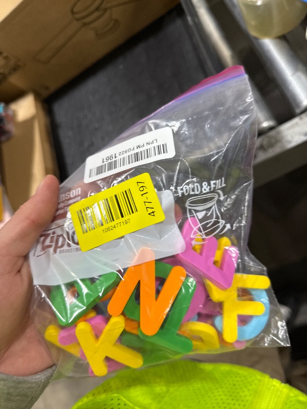 Photo 1 of Silicone Alphabet Magnetic Letters and Numbers, 30PCS Alphabet Magnets Toys ABC Letter Puzzles Preschool Educational Learning Toys Gifts for Girls Boys Toddlers Kids