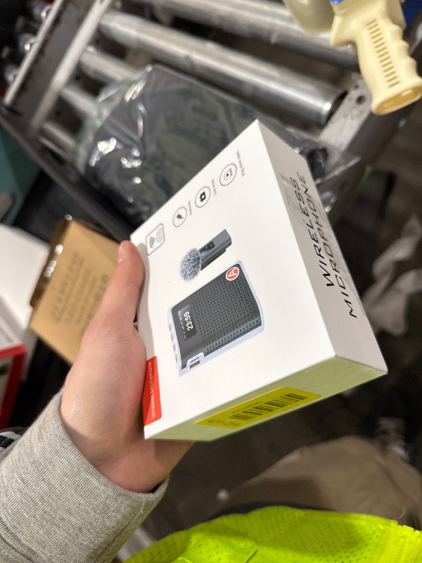 Photo 1 of 2025 New Upgraded Voice Amplifier Wireless Microphone with Magnetic Lavalier, LED Display Screen, Rechargeable Portable Microphone Speaker for Teachers, Classroom, Yoga, Meetings, Speeches, Tours