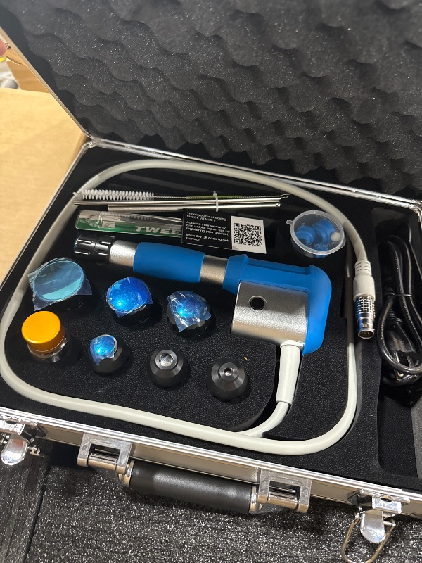 Photo 1 of 2026 Advanced Shockwave Therapy Machine, Extracorporeal Shock Wave Therapy Device for Pain Relief, ESWT Machine for Muscle, Knee, Back, Joint, Elbow, Shock Wave Therapy for Gym, Rehabilitation