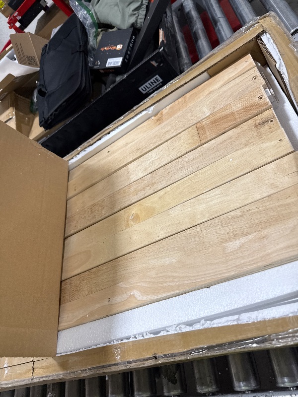 Photo 1 of 4 Inch queen Size Bed Frame, Heavy Duty Metal Platform Low Bed Frame Full, No Box Spring Needed, Noise Free, Easy Assembly, Black