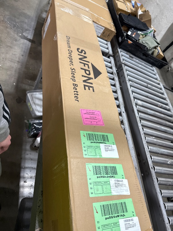 Photo 1 of Kesyup 12 Inch Hybrid Queen Mattress in a Box - Gel Memory Foam & Pocket Springs for Back Pain Relief, Soft & Plush Fiberglass-Free Bed, CertiPUR-US Certified, 60x80 Inches