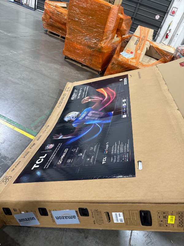 Photo 1 of TCL 98 Inch Class QM8K Series | Mini LED QLED 4K HDR | 98QM8K, 2025 Model | 120HZ-144HZ Anti Reflective Wide Angle Screen Smart Google TV Dolby Atmos | Voice Remote Alexa Gaming Streaming Television