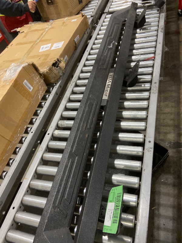 Photo 1 of YITAMOTOR Drop Side Steps Compatible with 2019-2026 Chevy Silverado/GMC Sierra 1500, 2020-2026 Silverado/Sierra 2500HD 3500HD Crew Cab, Off-Road Running Boards, Black Powder Coated Nerf Bars