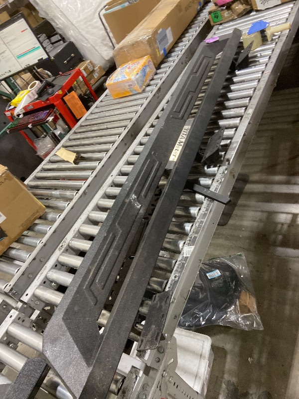 Photo 1 of YITAMOTOR Drop Side Steps Compatible with 2019-2026 Chevy Silverado/GMC Sierra 1500, 2020-2026 Silverado/Sierra 2500HD 3500HD Crew Cab, Off-Road Running Boards, Black Powder Coated Nerf Bars