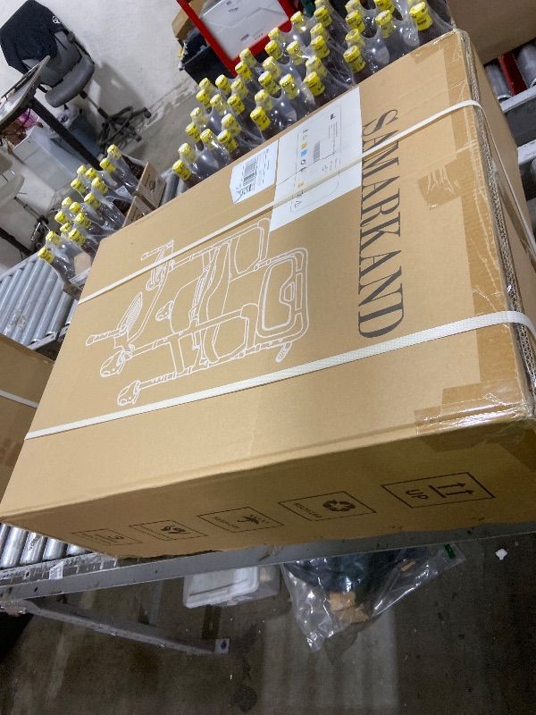 Photo 1 of SAMARKAND 3 in 1 Commode Shower Chair with Wheels + Wheelchair Tray + Footrest – Rolling Shower Chair for Elderly and Disabled - Bedside Commode Toilet - Shower Wheelchair - Toilet Riser with Handles