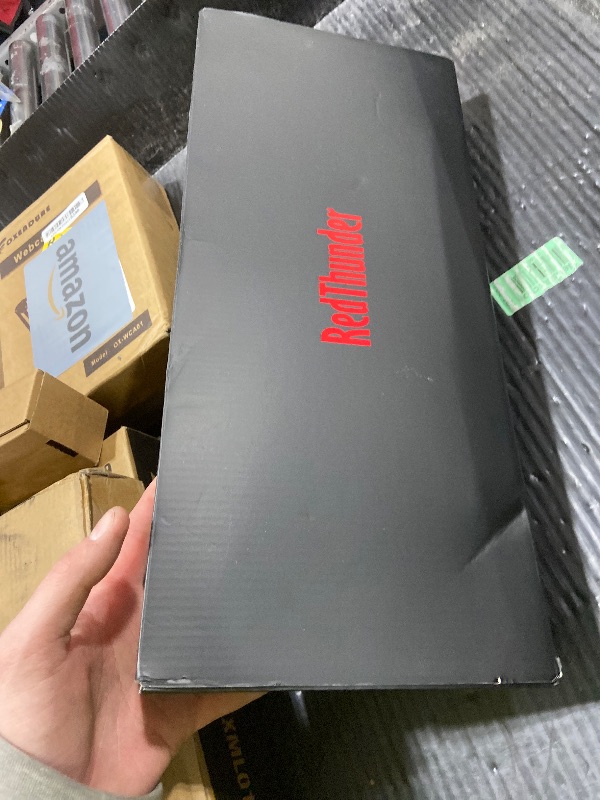 Photo 1 of MISSING USB -----------------------------------------------------------RedThunder K95 Wireless Mechanical Keyboard,TFT Screen & Knob, Trip-Modes Connection, Gasket Custom Hot-Swap Keyboard, RGB Backlit, Pre-lubed Linear Switches, Side Printed PBT Keycaps,