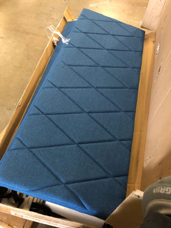 Photo 1 of Queen Bed Frame with Headboard, Bed Frame Queen Size with Sturdy Wooden Slats Support, Platform Bed Frame with Velvet Upholstered Headboard, Mattress Foundation, Easy Assembly, No Box Spring Needed