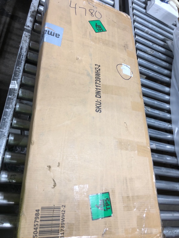 Photo 1 of ONLY BOX 2 OF 2 -----------------------------------------------------------------------------------------------------------------------Rovibek House Bunk Bed Twin Over Twin - House Bed Wood Loft Bed for Kids, Girls, Boys, with Stairs, Windows Storage, Gua