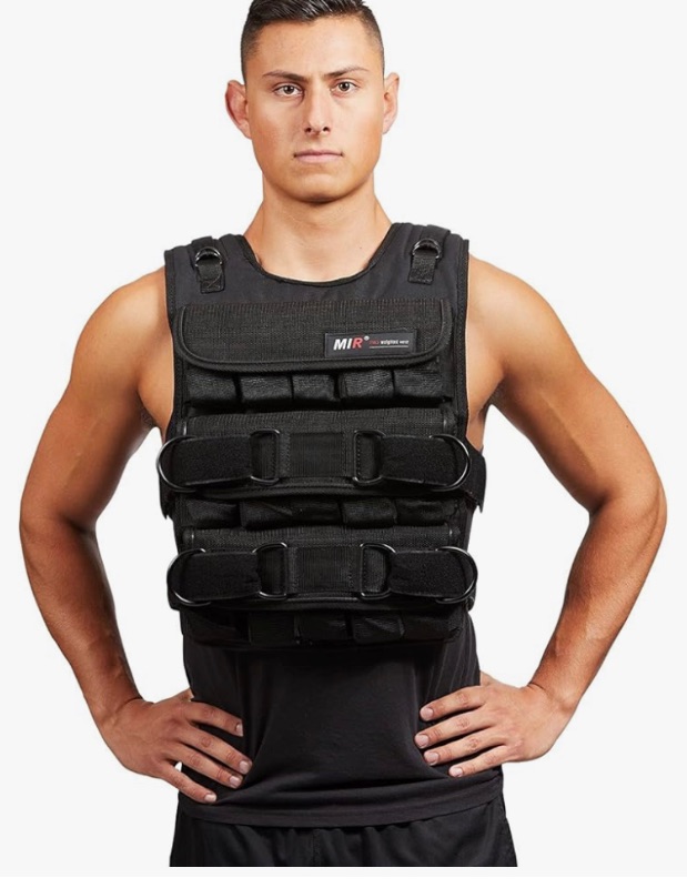Photo 1 of MIR PRO Weighted Vest With Zipper Option 45lbs - 90lbs Solid Iron Weights