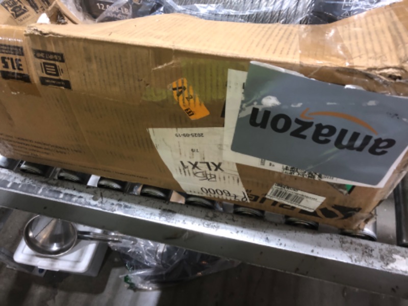 Photo 1 of ITEM IS MISSING PARTS, UNSURE WHAT PARTS ARE MISSING -------------------------------------------------------------------------------------RUGCEL WINCH 12000lb Waterproof Electric Truck Winch 12V Steel Rope Winch with Roller Fairlead, Wired Handle and 2 In