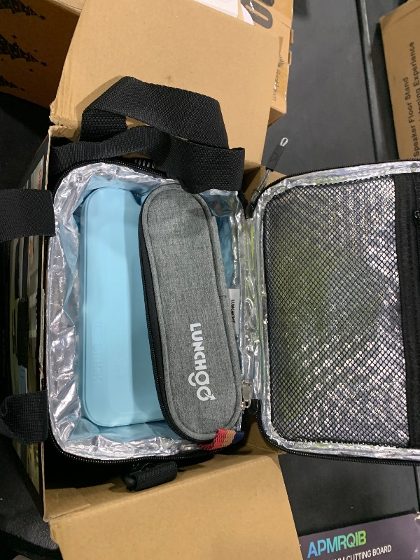 Photo 1 of LUNCHGO® G1-Standard(74 Wh), Smart Electric Heated Lunch Box – Cordless, 5 Cups Capacity, Battery Powered, 250°F Max, Scheduled Heating, Perfect for Outdoor Work, On-The-Go Meals (Carbon Black)