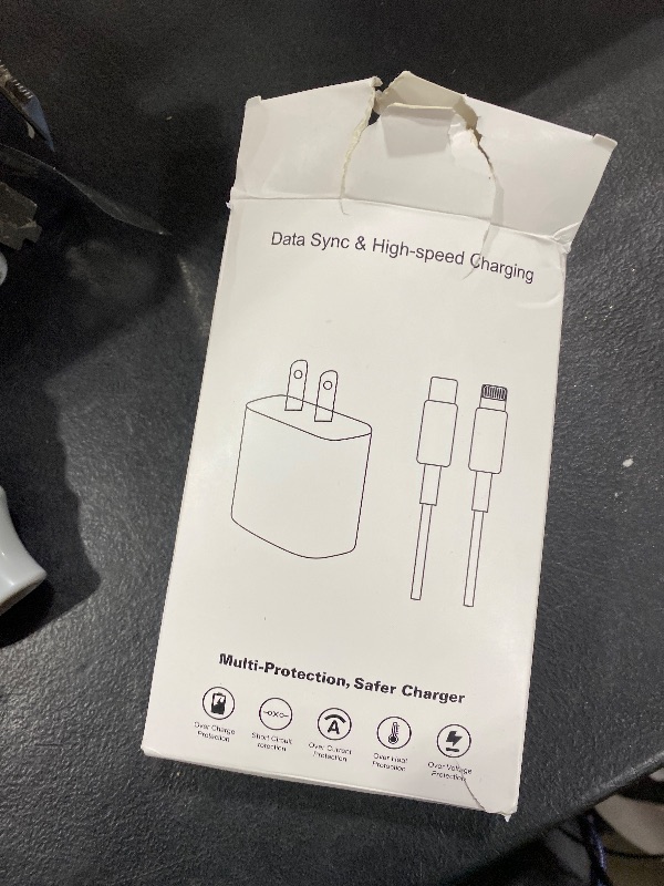 Photo 1 of 10Foot Fast iPhone Charging Cable,3-Pack Super Fast i Phone Charger USB C Charging Block Wall Charger PD Adapter with 10FT Type C to Lightning Cable Cord for iPhone 14/13/12/11ProMax/XS Max/XS/XR/8/SE