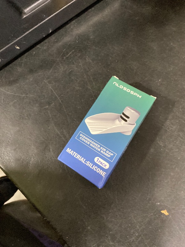 Photo 1 of 1-Pack Dishwasher Air Gap ?Cover Water Ramp Silicone Splash ?Guard, 4° Overflow Spout Extender for Dishwasher,Universal Accessory For Dishwasher Air Gap,Replacement Dishwasher Air Gap(Grey)