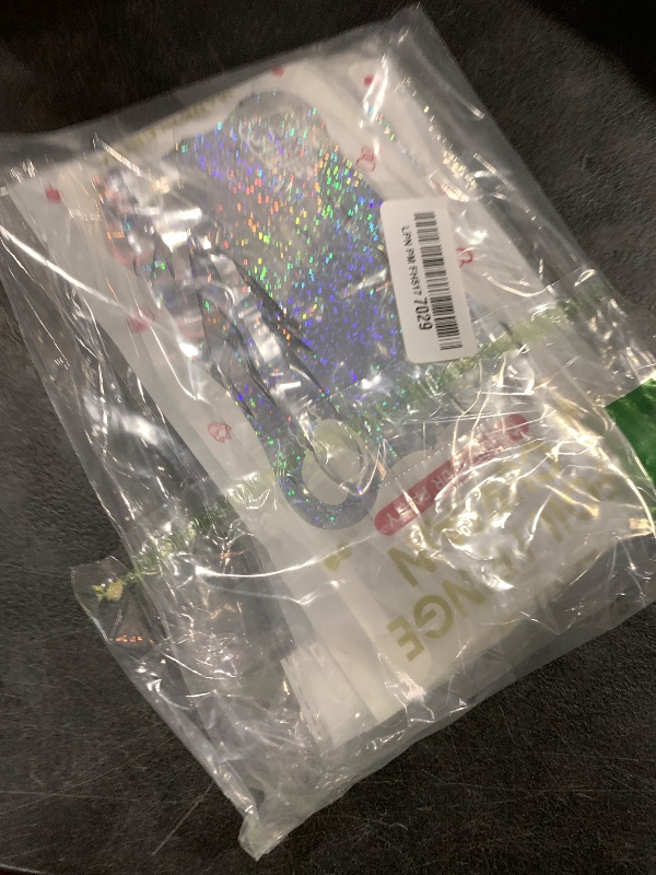 Photo 1 of 10 Pack Silver Backdrop Curtain 3.2ft x 8.2ft Metallic Tinsel Foil Fringe Curtains Photo Booth Background for Birthday Party Decoration Baby Shower Engagement Wedding Christmas Decoration (Silver)