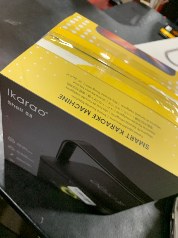 Photo 1 of Ikarao Karaoke Machine for Adults, with Lyrics Display Screen, 32GB Karaoke Tablet, 2 Wireless Microphones, Karaoke Speaker with Autotune EQ, Connect TV, Portable Karaoke System for Home Outdoor Party