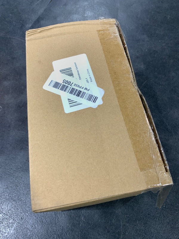 Photo 1 of Prelit & Timer - 6 Ft Real Touch Christmas Cedar Garland with Lights, Lighted Christmas Garland for mantle Table Holiday, Soft Greenery Pine Cypress Garlands Pinecone Berry Battery Operated Xmas Decor