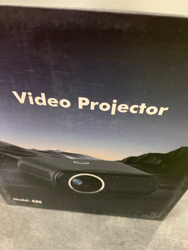 Photo 1 of [Built-in Apps/GoogIe TV/1500ANSI] Smart Projector 4K Supported with WiFi and Bluetooth, GoogIe Voice, Zoom&Keystone, 180°Stand, HDR10, Goiaey C26 Portable Mini Projector for Movie/Home Theater Use