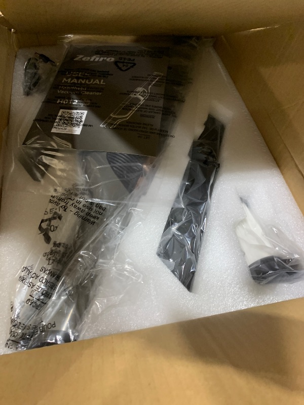 Photo 1 of Compact & Powerful Cordless Handheld Vacuum, Rechargeable Portable Car Vacuum for Car & Pet Hair, Zefiro with XL Dust Cup, High-Suction, 2 Brushes & Filters, Long Runtime, Ideal Gift