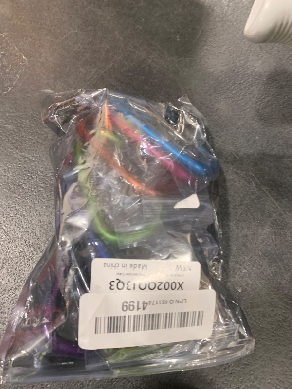 Photo 1 of 10 Pack Aluminum D Ring Key Rings Hiking Clips Locking Carabiner for Hiking Camping Fishing and Outdoor Use?Clips with Screw Gate Multicolored