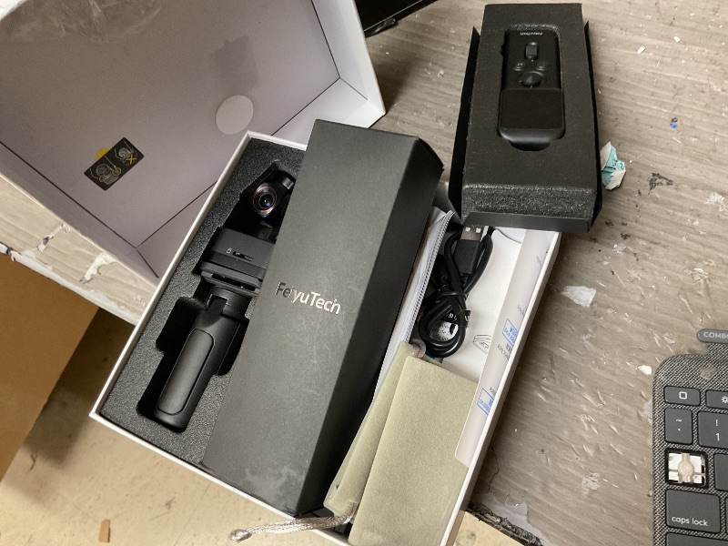 Photo 1 of Feiyu Pocket 3 Kit Handheld 4K Vlogging Camera | 3-Axis Gimbal Image Stabilization | 1/2.3?CMOS | 4K60fps | 1080P 120fps | FOV 130° Ultra-Wide Angle