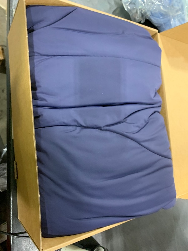 Photo 1 of REST® Evercool® Cooling Comforter, Full/Queen, Blanket for Hot Sleepers, All Season Bedding to Keep Cool for Night Sweats, Breathable Lightweight Blanket, 90"x90" Inches, Midnight Blue