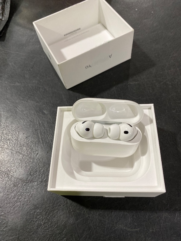 Photo 1 of Apple AirPods Pro 3 Wireless Earbuds, Active Noise Cancellation, Live Translation, Heart Rate Sensing, Hearing Aid Feature, Bluetooth Headphones, Spatial Audio, High-Fidelity Sound, USB-C Charging