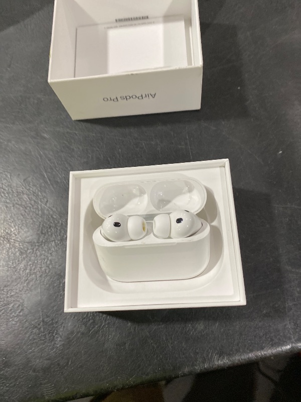 Photo 1 of Apple AirPods Pro 3 Wireless Earbuds, Active Noise Cancellation, Live Translation, Heart Rate Sensing, Hearing Aid Feature, Bluetooth Headphones, Spatial Audio, High-Fidelity Sound, USB-C Charging