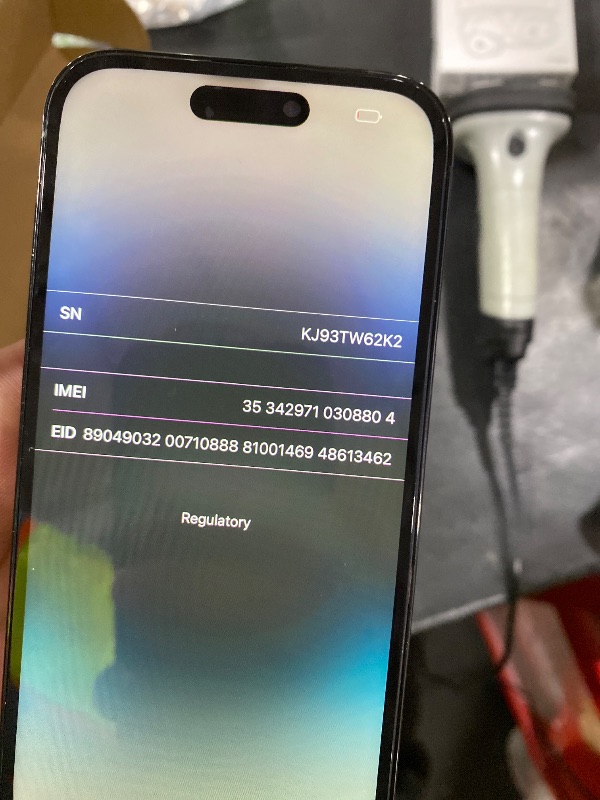 Photo 1 of Apple iPhone 14 Pro, 256GB, Space Black - Unlocked (Renewed)