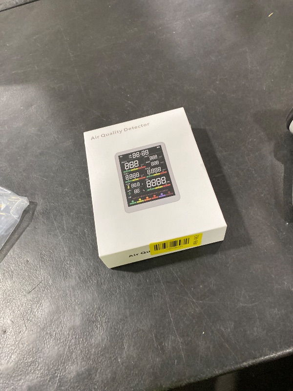 Photo 1 of Professional Indoor Air Quality Monitor with AQI Alarms, Portable Real-Time Detector for Home Cars Plants and Pets