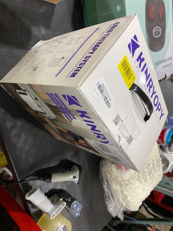 Photo 1 of Cold Therapy Machine for Shoulder with Programmable Timer, Portable Ice Machine for Shoulder After Surgery, Lightweight Replacement Recovery System, Cryotherapy Pain Relief w/Compression Pad