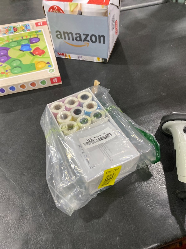 Photo 1 of vretti Sticker Printer - TP2-Y Mini Portable Thermal Printer with 10 Rolls Thermal Paper, Inkless Sticker Maker Machine Bluetooth Mini Pocket Printer for iPhone, Study Graphics, Photos, Students