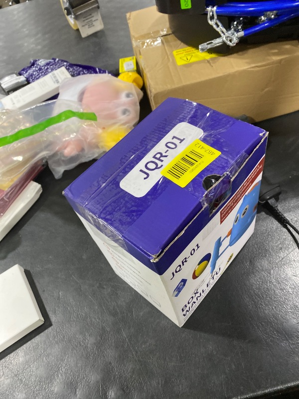 Photo 1 of Drawing Robot for Kids, Interactive Educational Drawing Robot, Magic Painting Robot Toy with 100 Word Cards & 16 Color Pens for Girls and Boys Age 3+ (Blue)