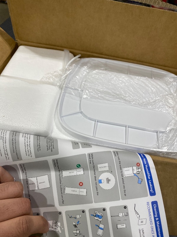 Photo 1 of 2.11Gal Ultrasonic Cool Mist Humidifier with Timer and Humidistat for Large Rooms - Home, Bedroom, Baby, Adults, Plants