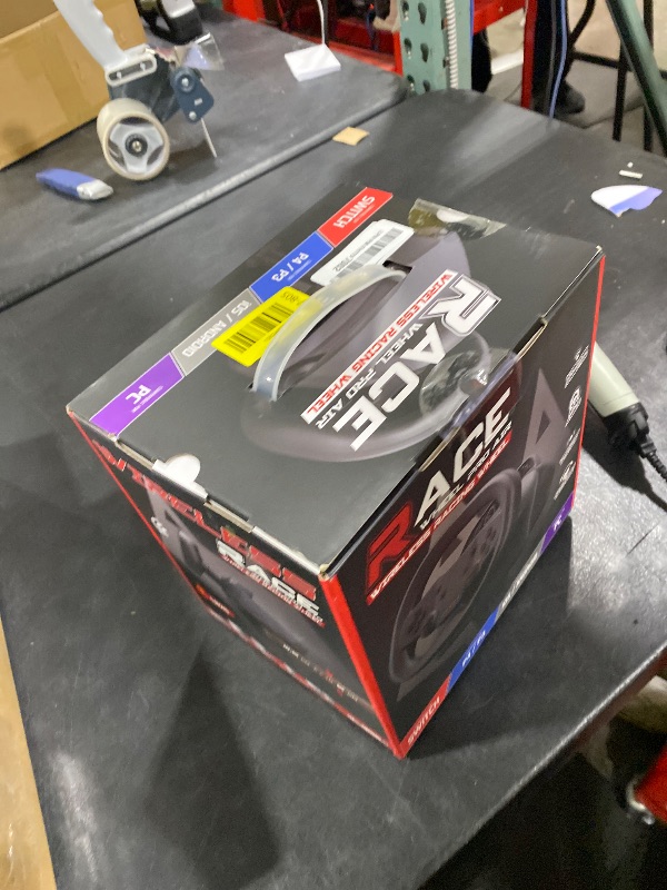 Photo 1 of DOYO Racing Wheel - 270° Wireless Gaming Steering Wheel for PC with Linear Trigger and Dual-Vibration Motors, Bluetooth Connectivity for Switch, PS4, PS3, iOS & Android Mobile Phones