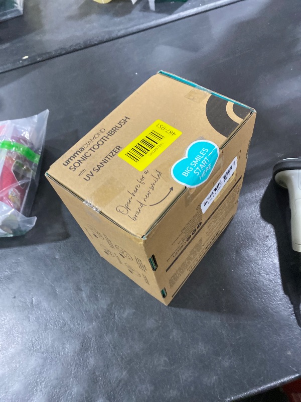 Photo 1 of Tao Clean UV Sanitizing Sonic Toothbrush and Cleaning Station, Electric Toothbrush, Dual Speed Setting, Black