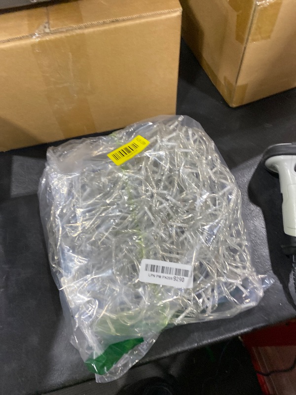 Photo 1 of 100ft White Christmas Lights Outdoor 300 LED String Lights Indoor Clear Wire Waterproof, 8 Modes Connectable Twinkle Fairy String Lights Plug in for Outside Room Bedroom Party Wedding Decorations