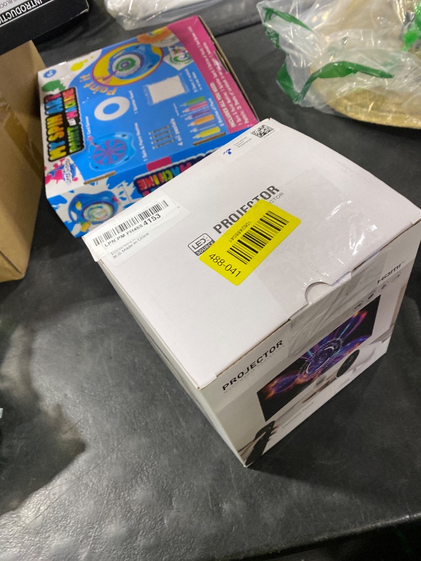 Photo 1 of [Electric Focus]Mini Portable Projector with 4K Support, Bluetooth 5.4 WIFI6, 5watt Sound Base Speaker, 260 ANSI, Android 11, 210° Rotation , Auto Keystone Correction Video Projector HY300 PLUS