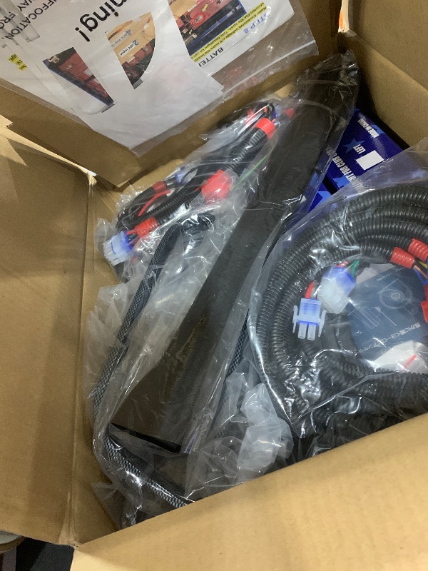 Photo 1 of NOKINS for Club Car Tempo LED Light Kit, Golf Cart Deluxe Headlight,Low/High Beam Adjustment,QC3.0 USB Charging,Scanning Turn Signal Tail Light,20A DC Converter