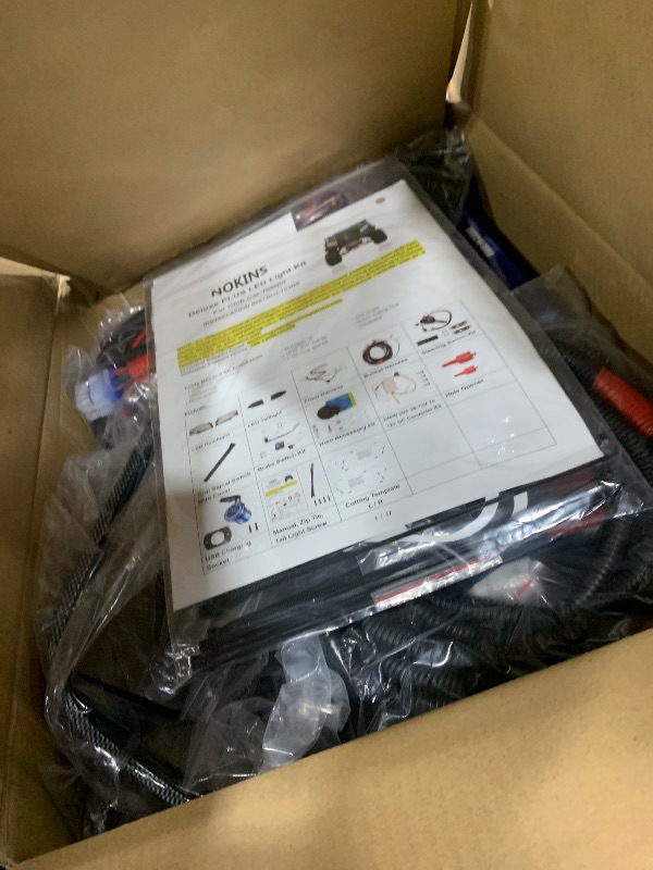 Photo 1 of NOKINS for Club Car Tempo LED Light Kit, Golf Cart Deluxe Headlight,Low/High Beam Adjustment,QC3.0 USB Charging,Scanning Turn Signal Tail Light,20A DC Converter