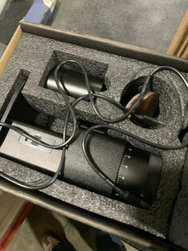 Photo 1 of SHARDOR All-Metal Single-Dose Coffee Grinder – Quiet DC Motor, Home-use Espresso Grinder, Burr Coffee Grinder, with 80 Settings and an LED Power Display?Black