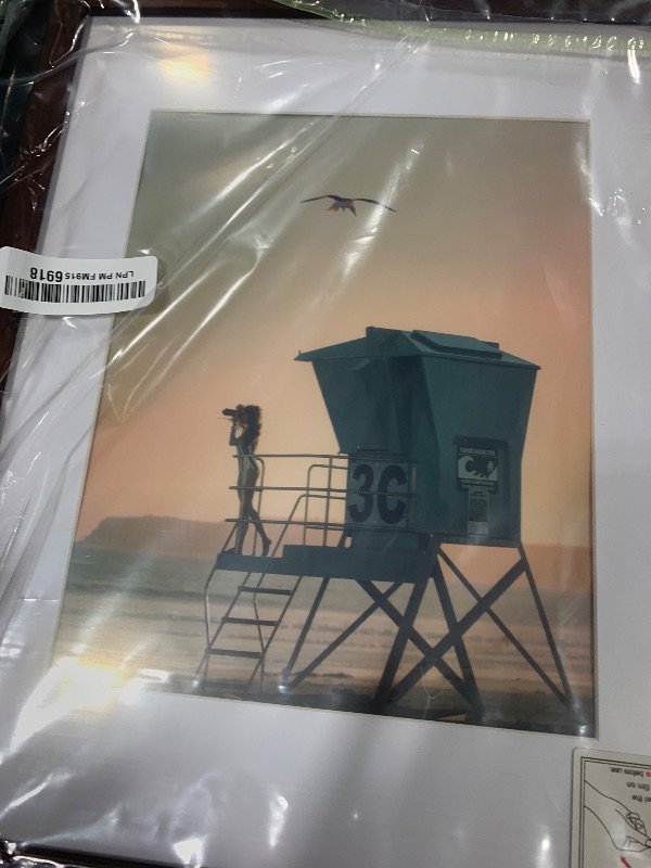 Photo 1 of 11x14 Picture Frame with 8x10 Mat Deep Brown, Display 8x10 with Mat or 11x14 Without Mat, Wood 11 by 14 Photo Frame, 11 x 14 Frame for Wall Hanging Display, Deep Brown