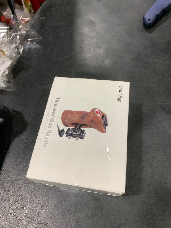 Photo 1 of SmallRig Threaded Side Handle with Record Start/Stop Remote Trigger with 3 Control Cable for Sony Cameras, for Panasonic, for Fujifilm, for Z CAM 3323